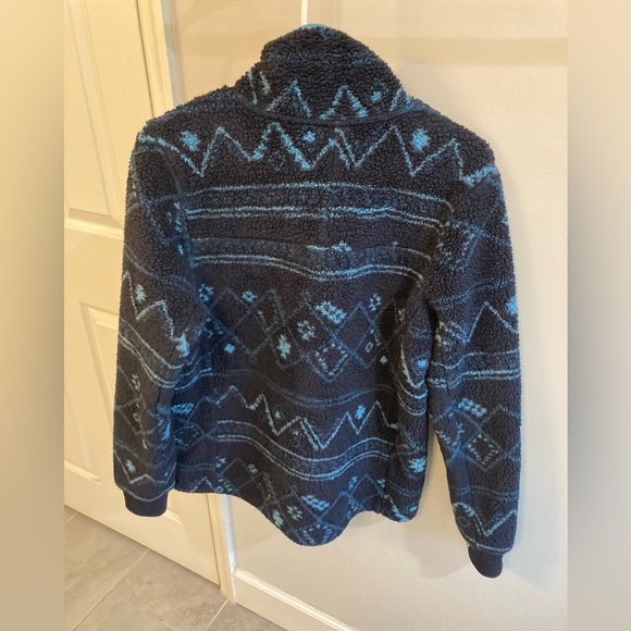 THE NORTH FACE PRINTED CAMPSHIRE FULL-ZIP JACKET WOMEN'S size medium blue - Picture 5 of 6